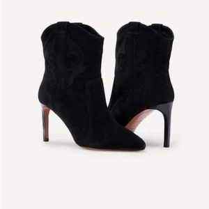 Ba&sh Caitlin Black boots size 38